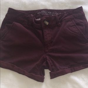 American Eagle Midi Jean Shorts